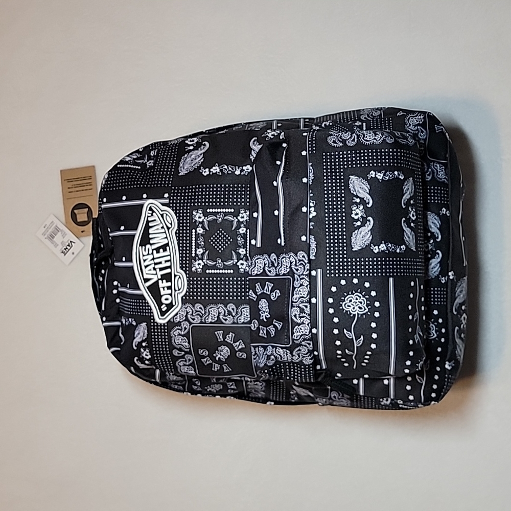 Vans Realm Backpack - Bandana Print - Picture 1 of 11